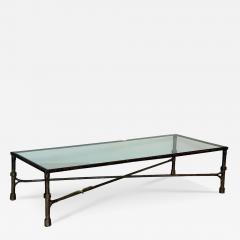 Christopher Chodoff Christopher Chodoff Etruscan Bronze and Glass Coffee Table - 4566115