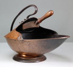 Christopher Dresser Dr C Dresser Benham Froud An Aesthetic Movement brass fire bucket and shovel  - 4187755
