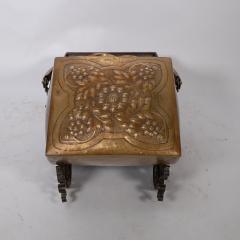 Christopher Dresser Dr C Dresser attributed For Benham Froud a Brass Wrought Iron Coal Box - 4188650