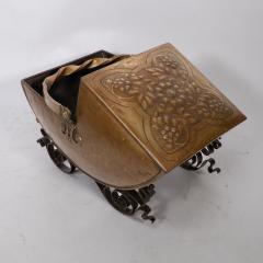 Christopher Dresser Dr C Dresser attributed For Benham Froud a Brass Wrought Iron Coal Box - 4188652