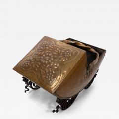 Christopher Dresser Dr C Dresser attributed For Benham Froud a Brass Wrought Iron Coal Box - 4234541