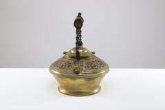 Christopher Dresser Dr C Dresser for Benham Froud a Rare Brass Copper Teapot - 4187775