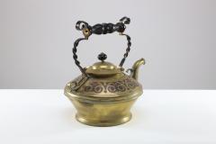 Christopher Dresser Dr C Dresser for Benham Froud a Rare Brass Copper Teapot - 4187776