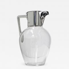 Christopher Dresser Silver Glass Claret Jug London 1897 Heath and Middleton - 2023553