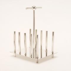 Christopher Dresser Style Silver Plated Toast Rack - 641410