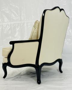 Christopher Guy Christopher Guy French Regency Style Lounge Chair Ottoman in Cream Upholstery - 4366166