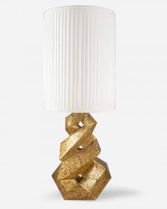 Christopher Guy Large carved wooden lamp base Ed Christopher Guy Java Indonesia circa 2000 - 4417404