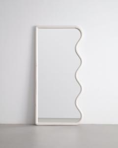 Christopher Miano Squiggle Mirror Full Length Bleached Maple - 3145113