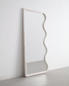Christopher Miano Squiggle Mirror Full Length Bleached Maple - 3145152