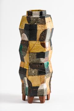 Christopher Russell Christopher Russell Green Accent Totem Vessel USA 2020 - 4028586