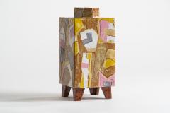 Christopher Russell Christopher Russell Yellow Patchwork Vessel USA 2024 - 4028886