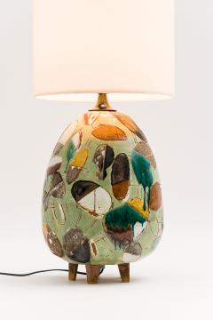 Christopher Russell Opaque Green Lamp USA - 2733878