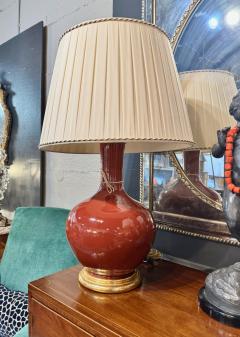 Christopher Spitzmiller Pair Christopher Spitzmiller Large Single Gourd Lamps - 4565070