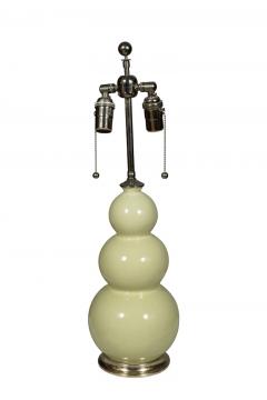 Christopher Spitzmiller Pair of Christopher Spitzmiller Triple Gourd Table Lamps - 3996419