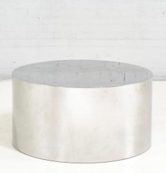 Chrome Drum Coffee Table by Milo Baughman for Thayer Coggin 1960 - 2751071