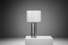 Chrome Plated Geometric Table Lamp Europe Mid 20th Century - 4309477