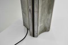 Chrome Plated Geometric Table Lamp Europe Mid 20th Century - 4309486