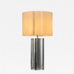 Chrome Plated Geometric Table Lamp Europe Mid 20th Century - 4319322