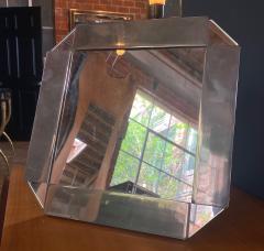 Chrome Plated Vanity Square Table Mirror circa 1970s - 1211269
