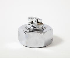 Chromed Steel Tabletop Lighter France c 1960 - 4047519