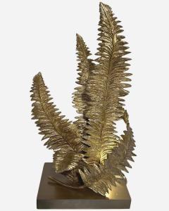 Chrystiane Charles Fern lighting sculpture by Chrystiane Charles Maison Charles France circa 1972 - 4384088