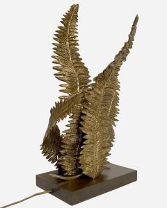 Chrystiane Charles Fern lighting sculpture by Chrystiane Charles Maison Charles France circa 1972 - 4384089