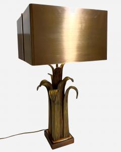 Chrystiane Charles Large Water Leaf lamp Chrystiane Charles Maison Charles France circa 1970 - 4524673