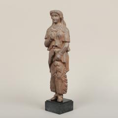 Cigar Store Indian Princess Counter Top Figure - 3943723