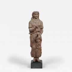 Cigar Store Indian Princess Counter Top Figure - 3946202