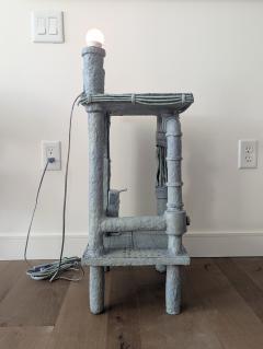 Cindy Hsu Gutted Pipes Side Table by Cindy Hsu - 4350162