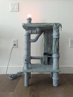 Cindy Hsu Gutted Pipes Side Table by Cindy Hsu - 4350164