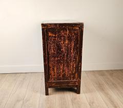 Cinnabar Painted Chinese Cabinet Late 19th Century - 3316033