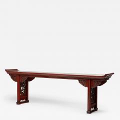 Cinnabar Red Altar Table - 4186468