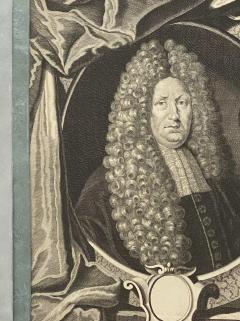 Circa 1700 Engraving of Minister England - 2202245