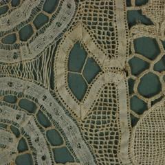 Circa 1700 Lace Embroidered Picture - 4461414