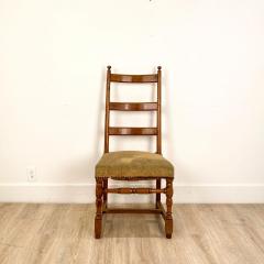 Circa 1750 Ladder Back Side Chair Continental - 1919181