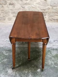 Circa 1760 Louis XVI Walnut Extension Dining Table with 3 leaves - 3248854