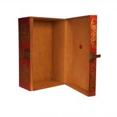 Circa 1780 Chinese Export Red Leather Trunk - 1809099