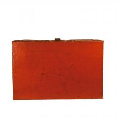 Circa 1780 Chinese Export Red Leather Trunk - 1809100