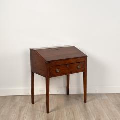 Circa 1780 Elm Georgian One Drawer Desk England - 2212308