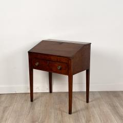 Circa 1780 Elm Georgian One Drawer Desk England - 2212309