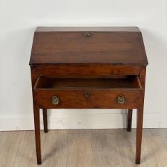 Circa 1780 Elm Georgian One Drawer Desk England - 2212312