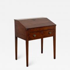 Circa 1780 Elm Georgian One Drawer Desk England - 2215269