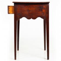 Circa 1780 English George III Patinated Oak Antique Writing Table - 4501607