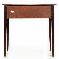 Circa 1780 English George III Patinated Oak Antique Writing Table - 4501608