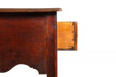 Circa 1780 English George III Patinated Oak Antique Writing Table - 4501614