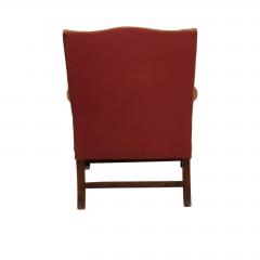 Circa 1780 George III Period Mahogany Library Armchair England - 1841997