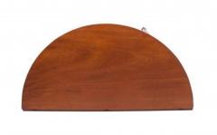 Circa 1780 Georgian English Mahogany Demi Lune Table - 2300179
