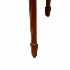 Circa 1780 Georgian English Mahogany Demi Lune Table - 2300182
