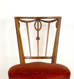 Circa 1790 Belgian Louis XVI Chairs Set of Four - 2938736